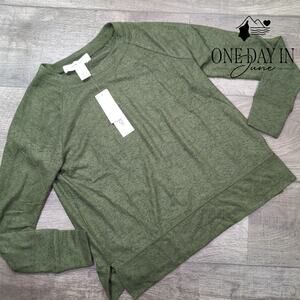 Workshop Long Sleeve Crew Neck Sweater Size S